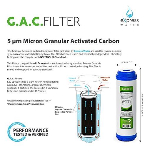 23 Filters with 50 GPD RO Membrane Replacement Filter Set T418996