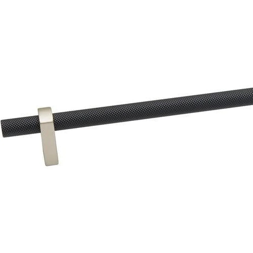 24" Center To Center Knurled Bar Appliance Pull Matte Black L81830