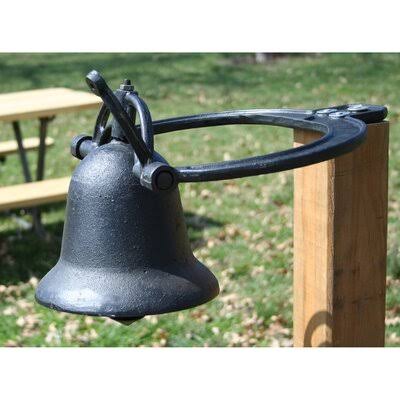 Cast Iron Farm Bell Z8067