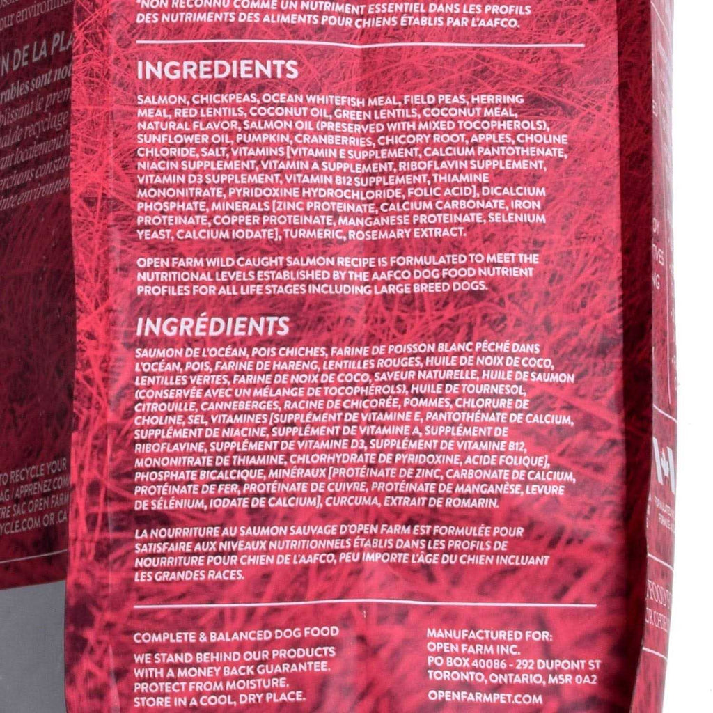 Grain-Free Wild-Caught Salmon Dry Dog Food H373