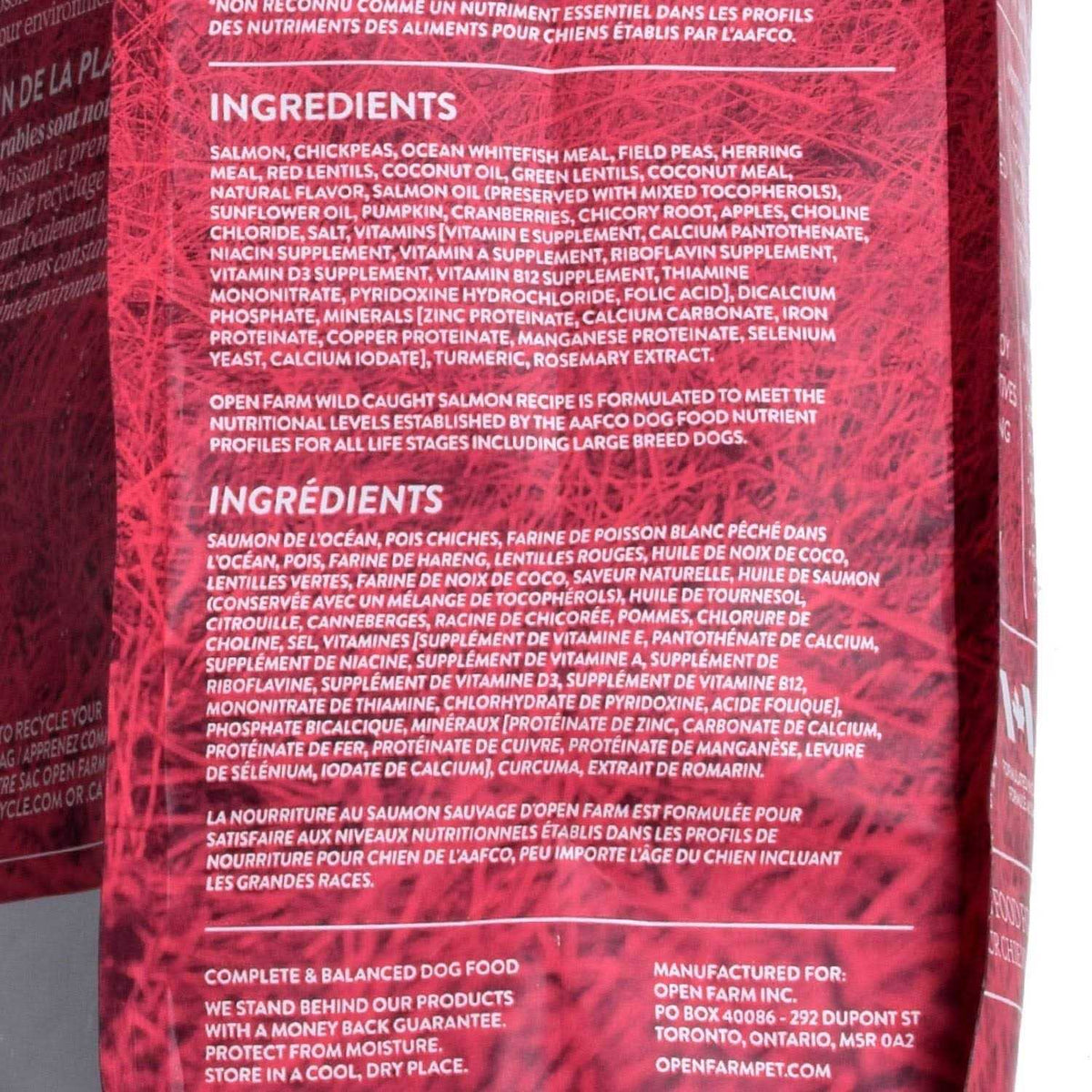 Grain-Free Wild-Caught Salmon Dry Dog Food H373