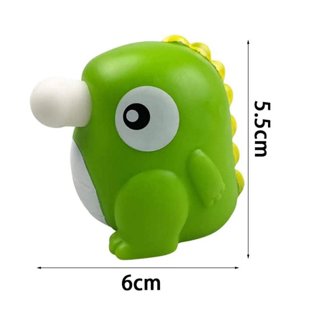 Dinosaur Squeeze Toy Blowing Balloon Soft TPR Stress Relief Toy A418