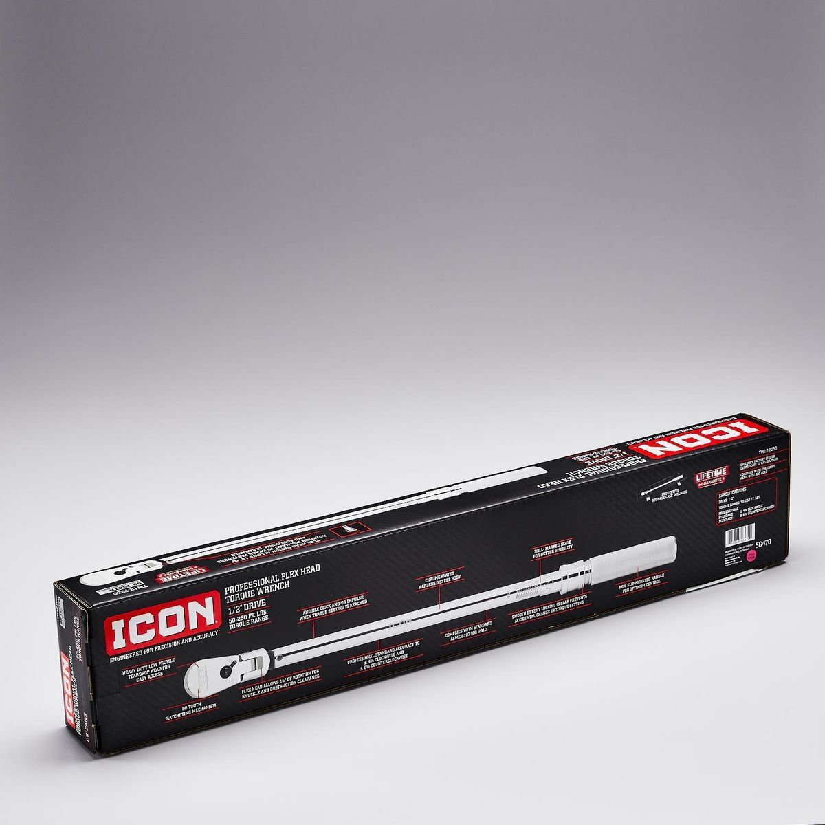 1/2 in. Drive Flex-Head Click Torque Wrench P972014