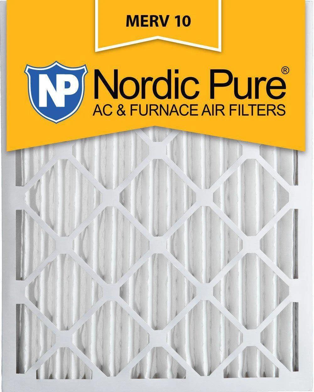12x24x2 Pleated Air Filters MERV 10 QTY 12 M74083