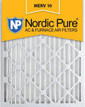 12x24x2 Pleated Air Filters MERV 10 QTY 12 M74083