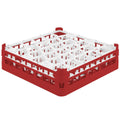 Medium Plus Polypropylene 30 Compartment Rack (Red) L5514