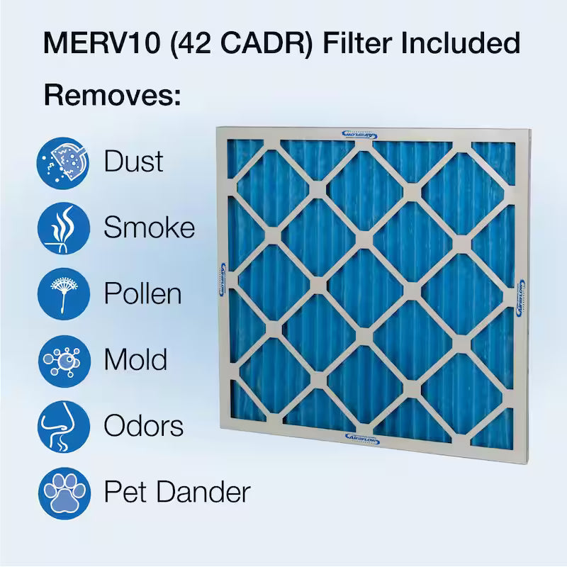 20 in. 3-Speed Air Purifier and Room Fan G200192