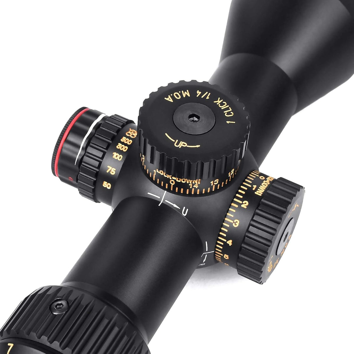 Red Illuminated Mil Dot Reticle Rifle Scope H659369