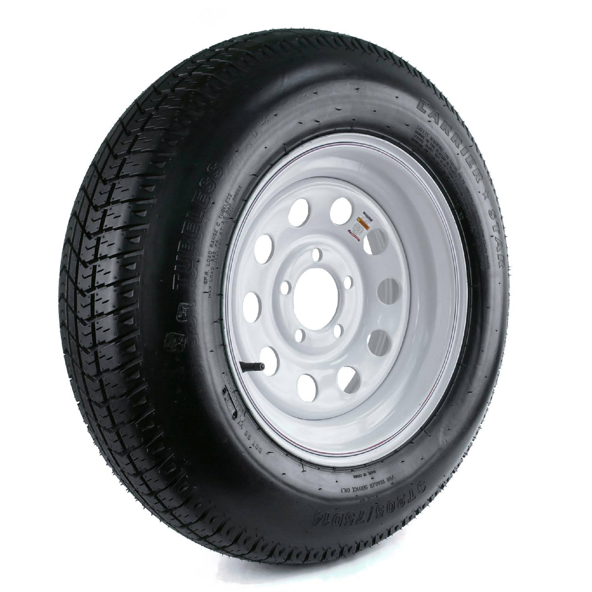 Trailer Tire and 5-Hole Mod Wheel Y54212
