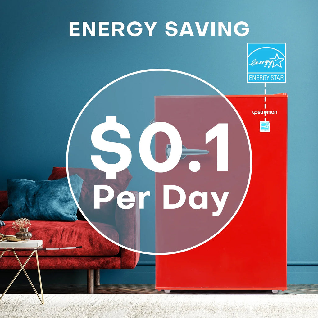 4.5 Cu Ft Retro Compact Refrigerator with Freezer G2866