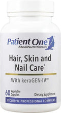 Hair, Skin & Nail Care Supplement with Keratin, Collagen, 60 Capsules O564