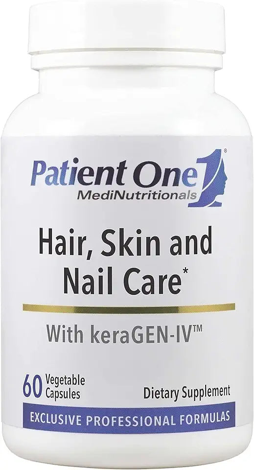 Hair, Skin & Nail Care Supplement with Keratin, Collagen, 60 Capsules O564