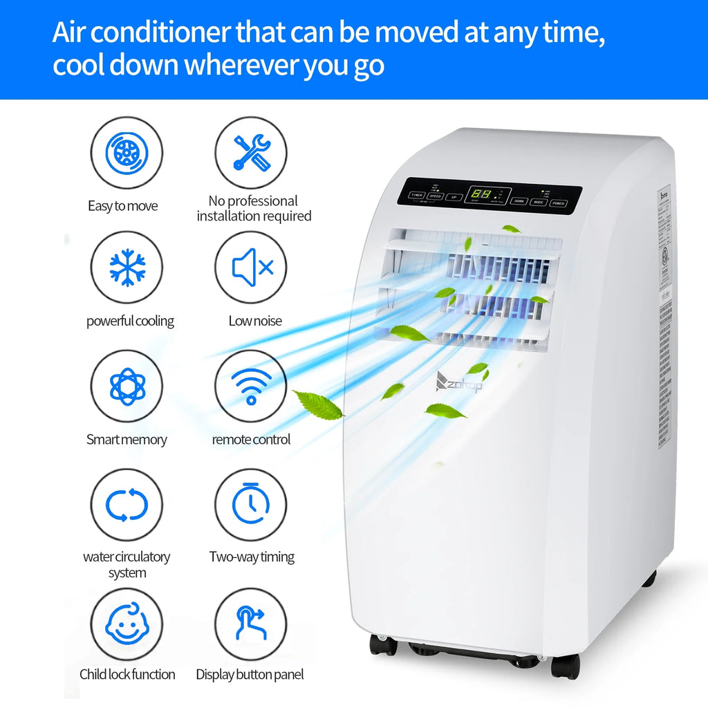 White Portable Air Conditioner W872
