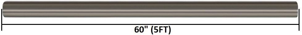 Stainless Steel Straight Exhaust Pipe 2.75" OD 5' Long Pack of 2 L219