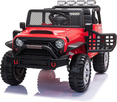 12V Ride On Truck with Remote Control, Black X201694