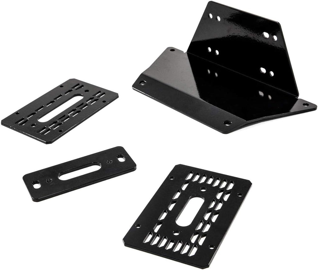 3/16" Steel Winch Mounting Plate, Pack of 2 E796692