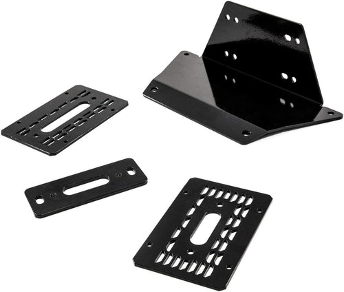 3/16" Steel Winch Mounting Plate, Pack of 2 E796692