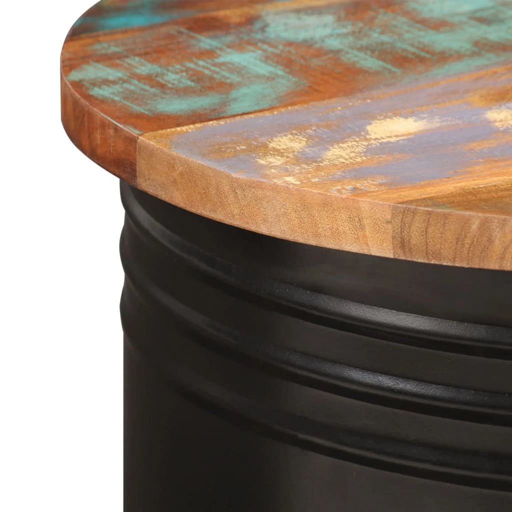 Reclaimed Wood Coffee Table with Storage Compartment K5199
