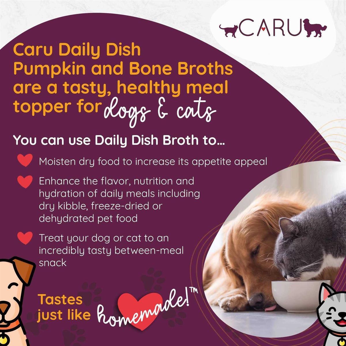 Beef Broth Meal Topper for Cats & Dogs A395177