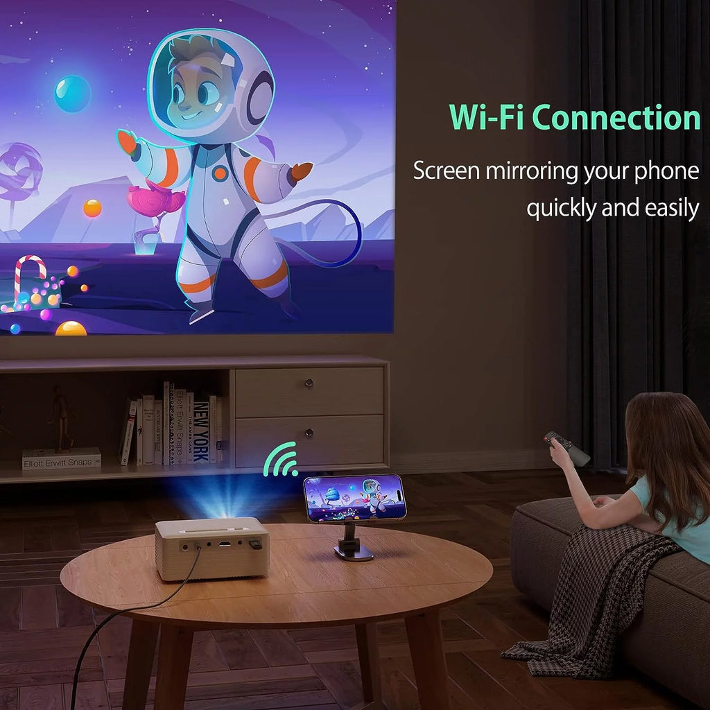 1080P LCD Projector with Wifi and Bluetooth G240