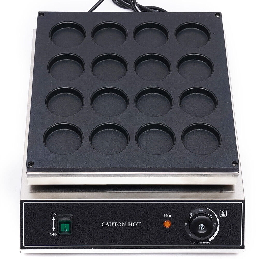 16 Holes Electric Nonstick Waffle Pancake Maker 1700W K393