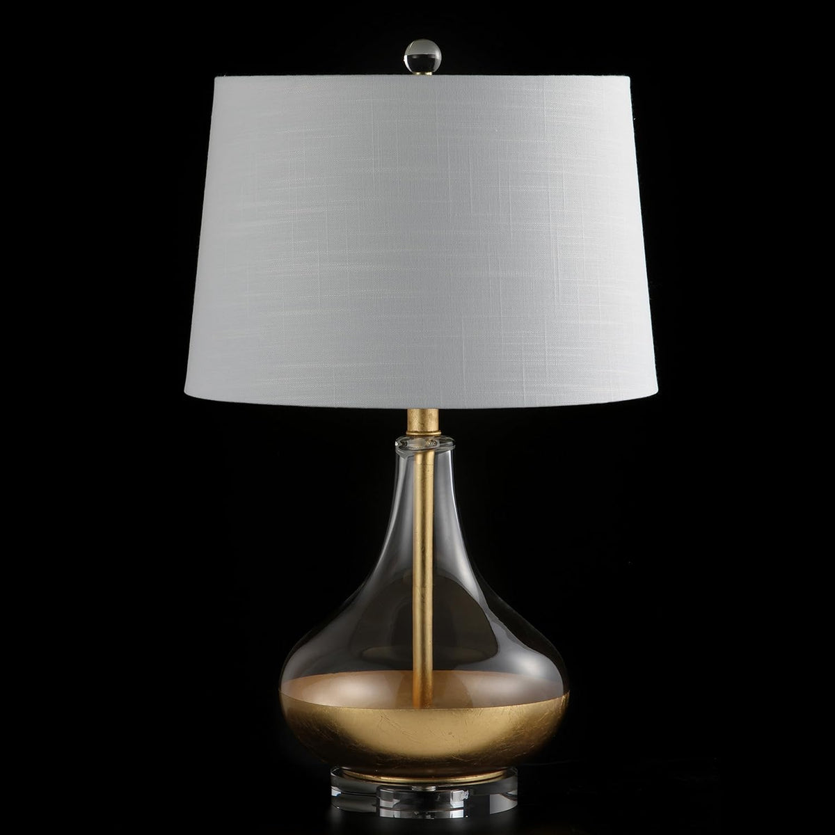 Gold Leaf Glass LED Table Lamp C916498