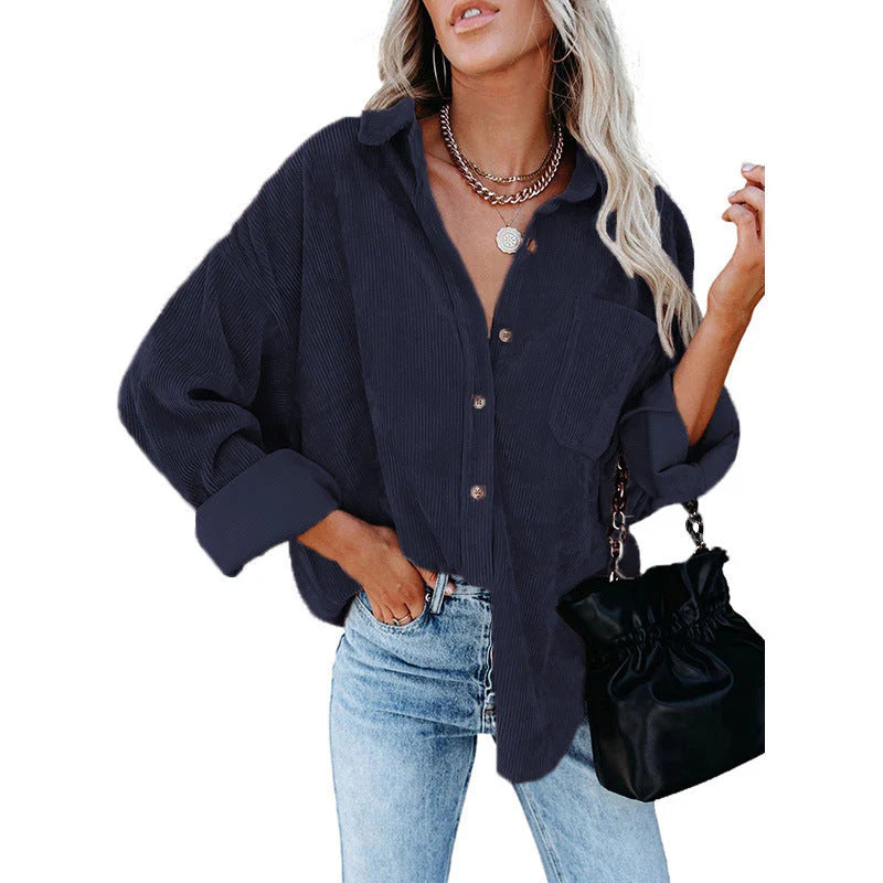 Corduroy Shirt Q847
