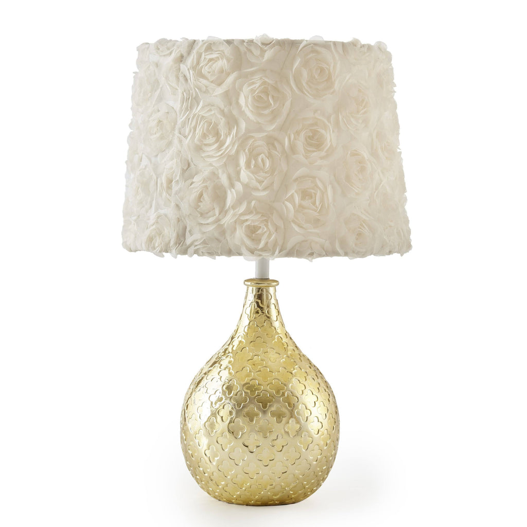 Gold Lamp Base and Shade R21096