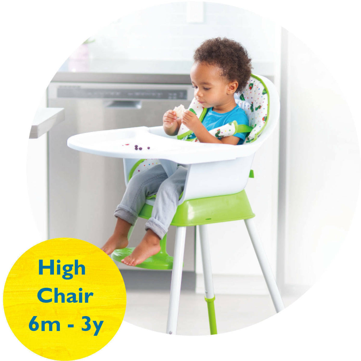 3-in-1 Convertible High Chair W705308