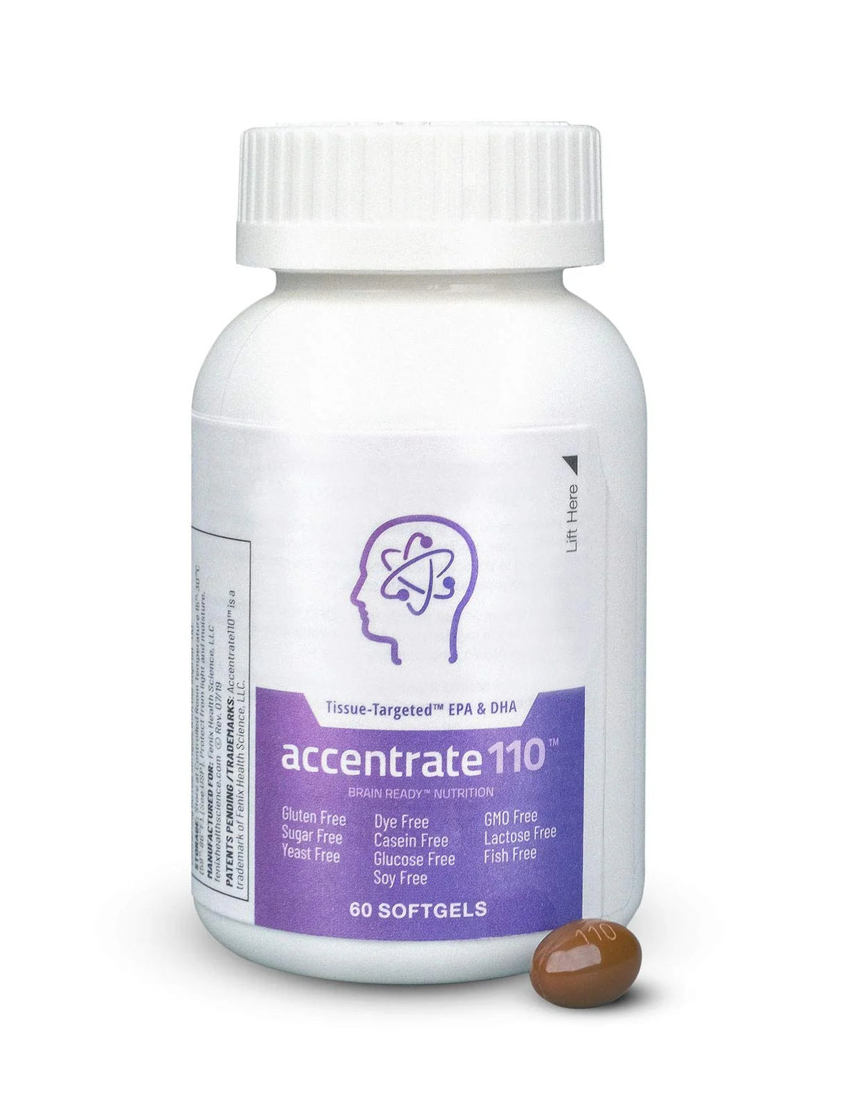 Focus Brain Supplement 60 Softgels I63766