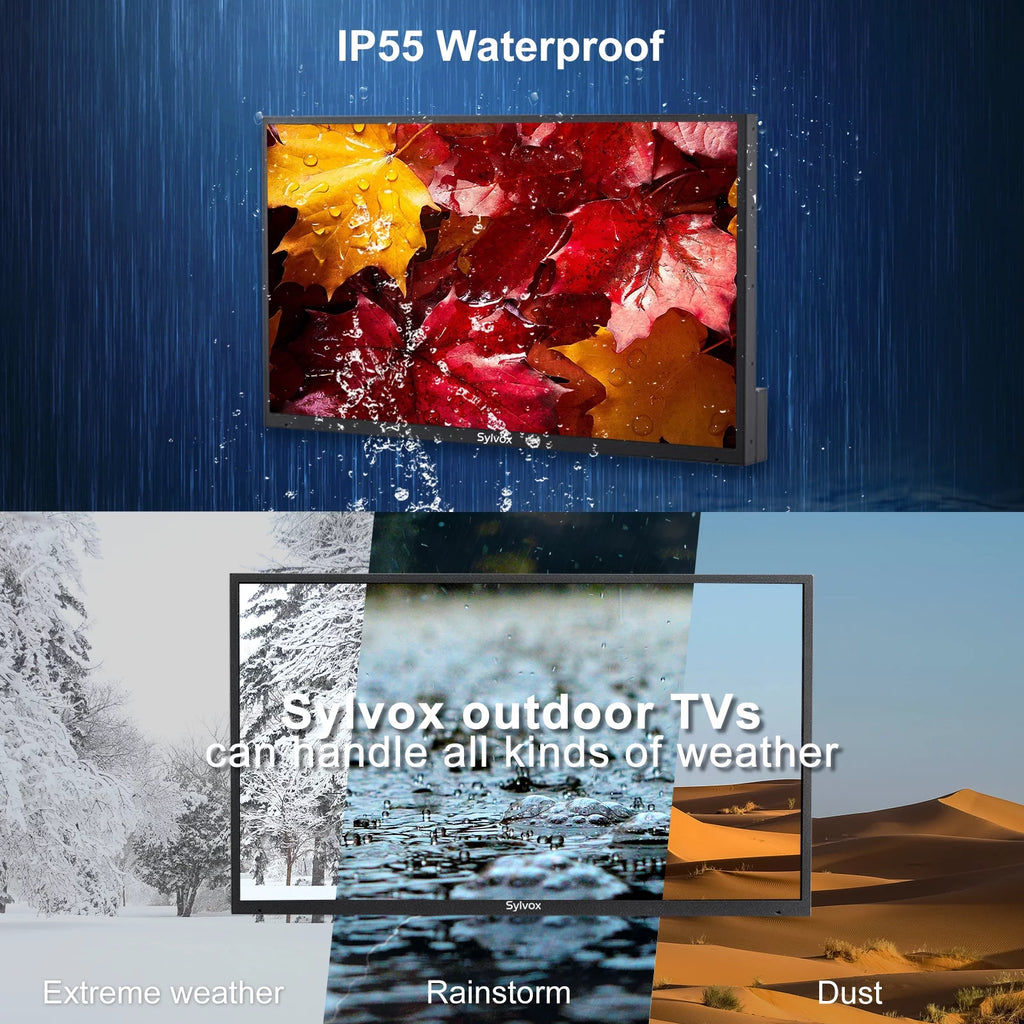 55 inch 2000 Nits 4K UHD IP55 Waterproof Outdoor TV M526