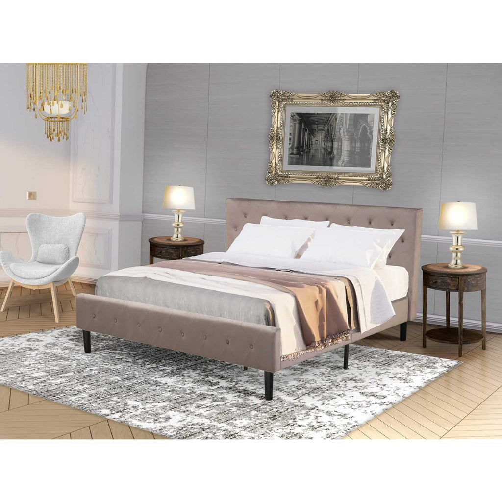 King Engineered Wood Bed K178