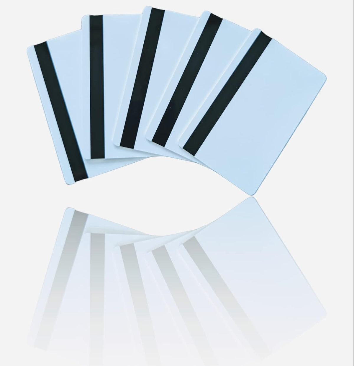 10 Pack Blank White EMV Chip Cards with Magnetic Stripe R40117