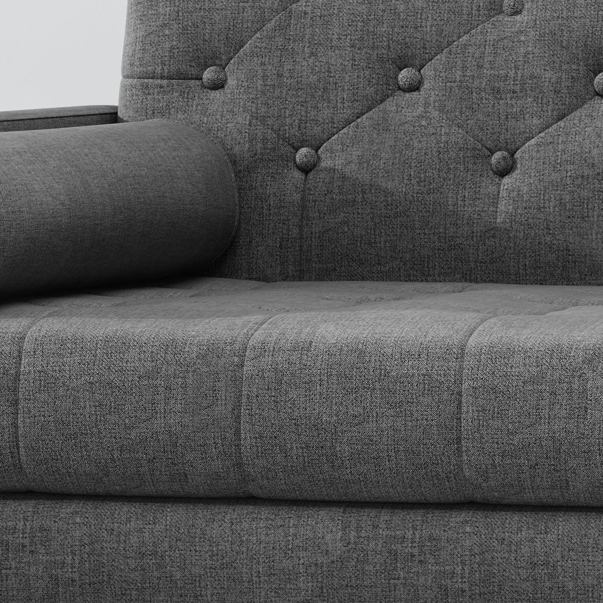 Light Gray Fabric Club Chair M75926
