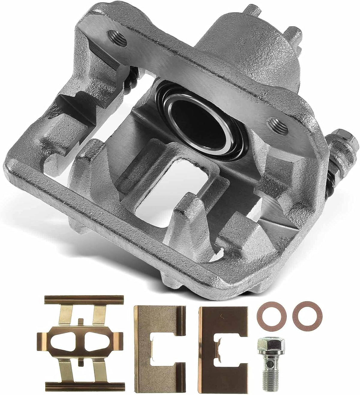 Disc Brake Caliper Assembly with Bracket Rear Driver Side V306727