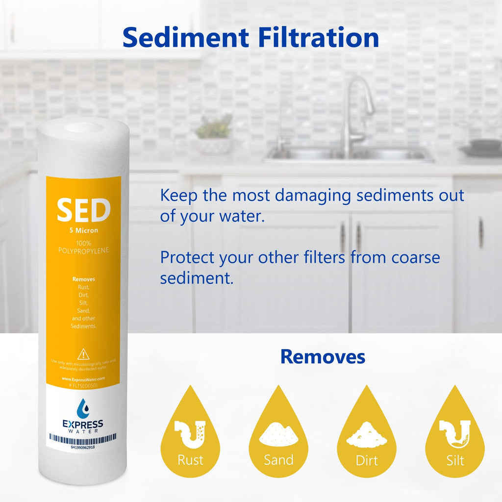 23 Filters with 50 GPD RO Membrane Replacement Filter Set T418996