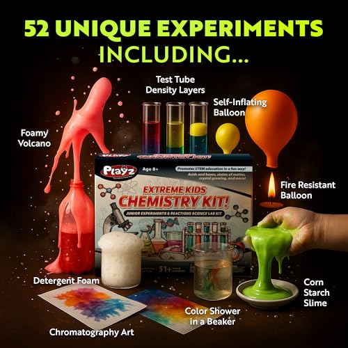 52 Unique Experiments Chemistry Set U21550