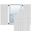 18x22W x 79x22H Real Wood Pine Board-n-Batten Shutters Y280
