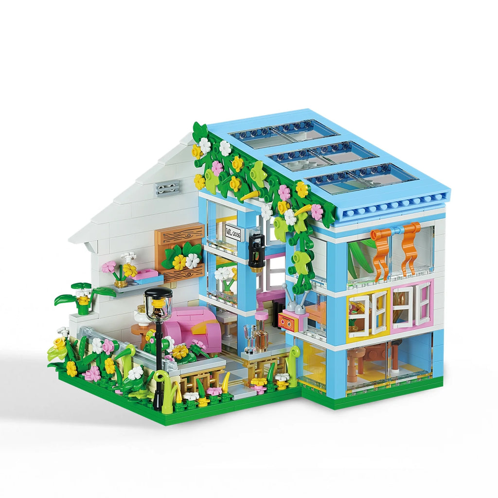 Wooden DIY Miniature Dollhouse Kit B6998