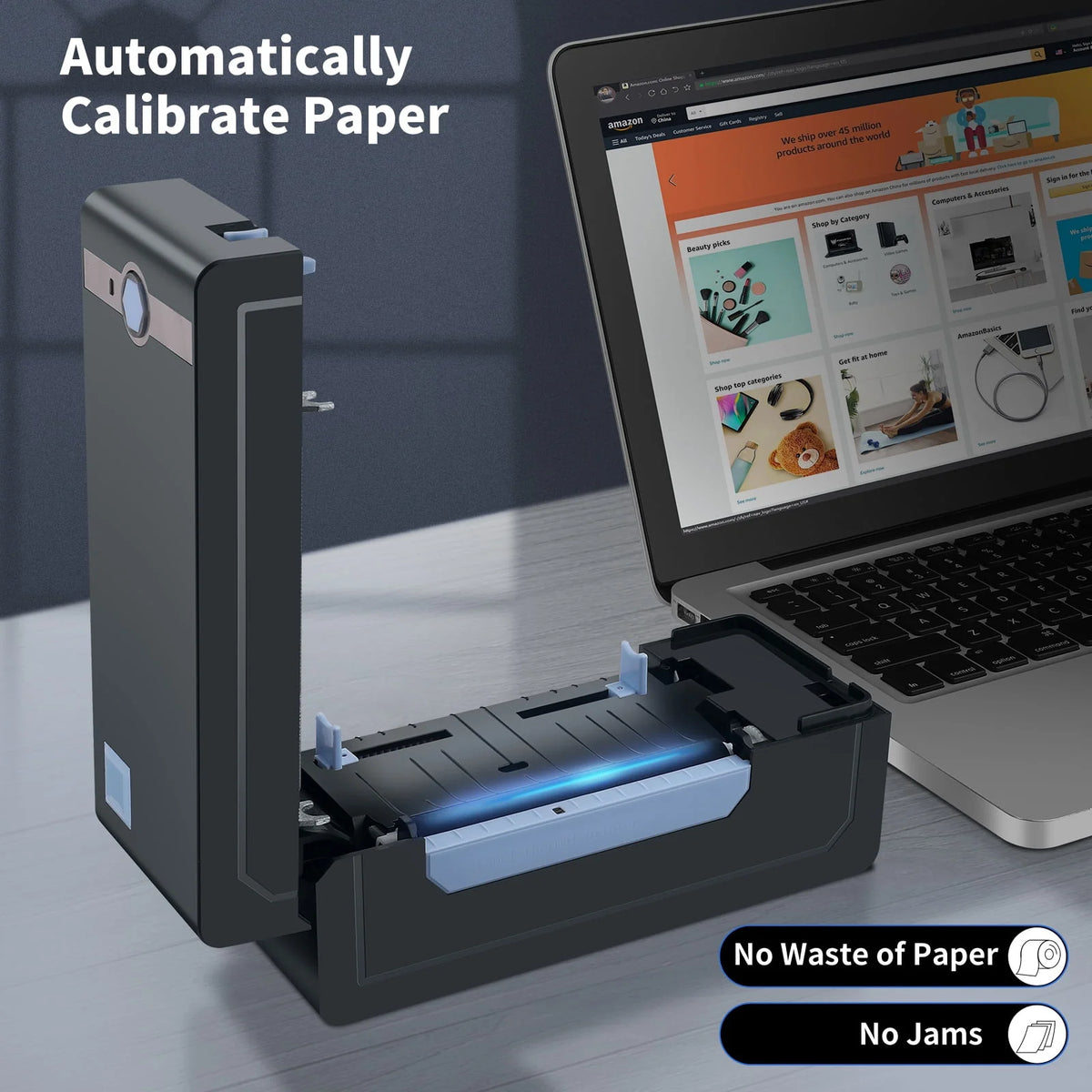 4''x6'' Bluetooth Thermal Label Printer H1561