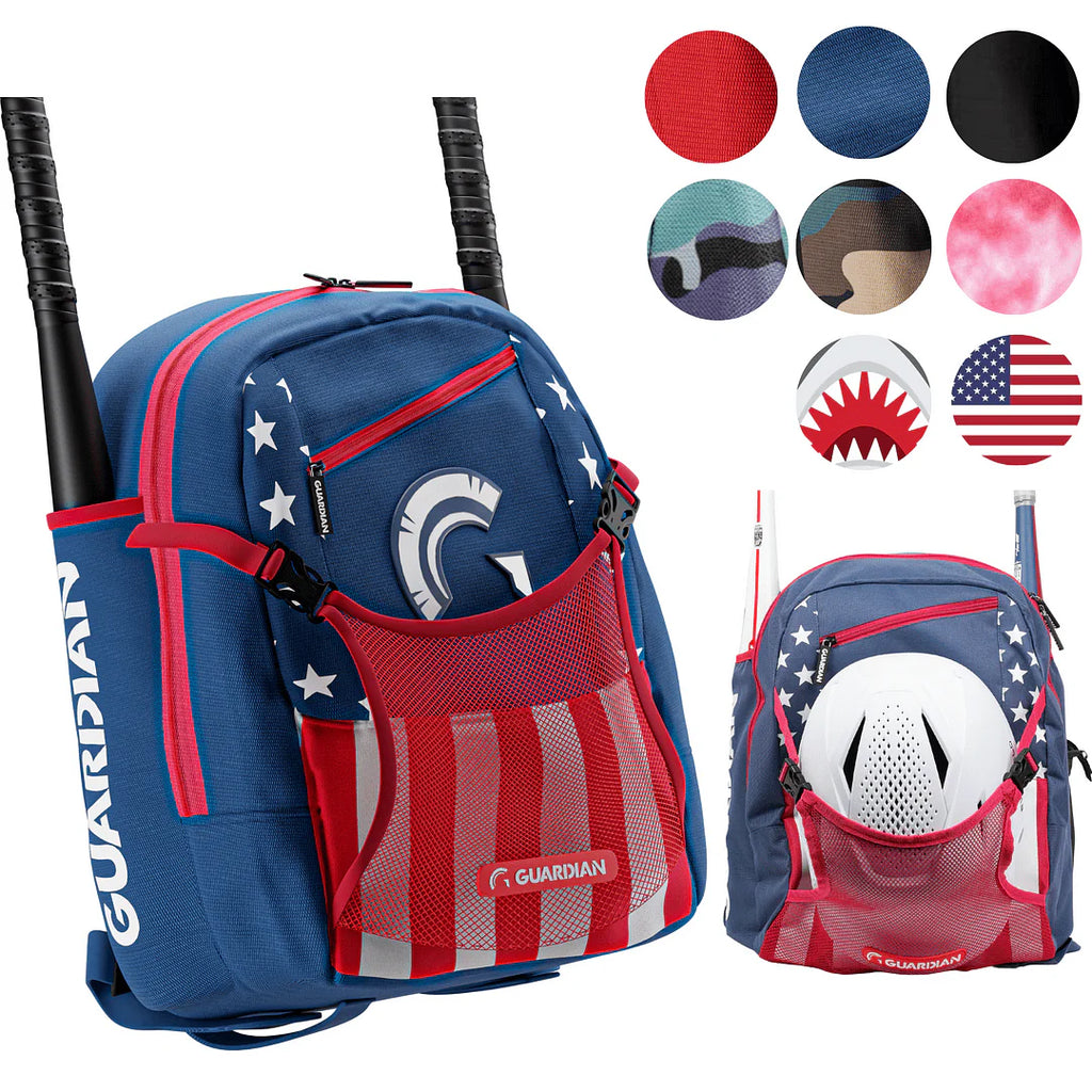 Youth Baseball Bag Holds Two Bats F4706