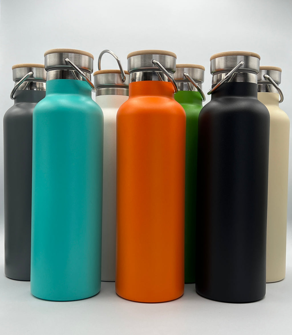 LIME Stainless Steel Sports Water Bottles 25oz H920