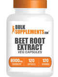 Beet Root Extract Capsules 8000mg 120 Veg Capsules P15333