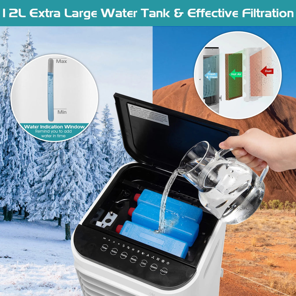 Portable Evaporative Air Cooler with Remote Control D610