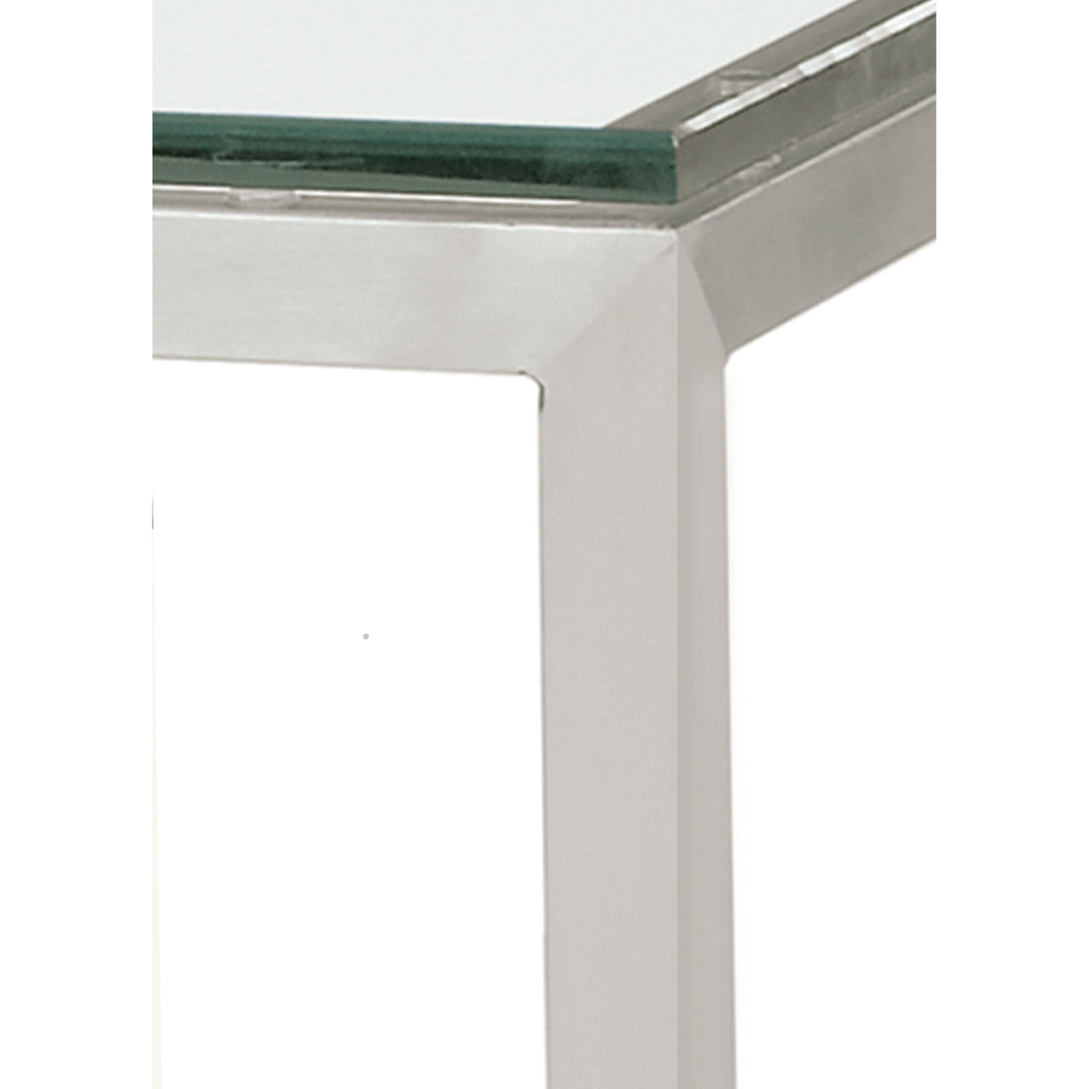 Orange Recycled HDPE Parsons Patio Table Y43733