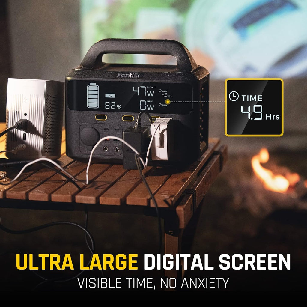 Portable Power Station 299Wh Lithium Battery with 2 AC Outlets X550848