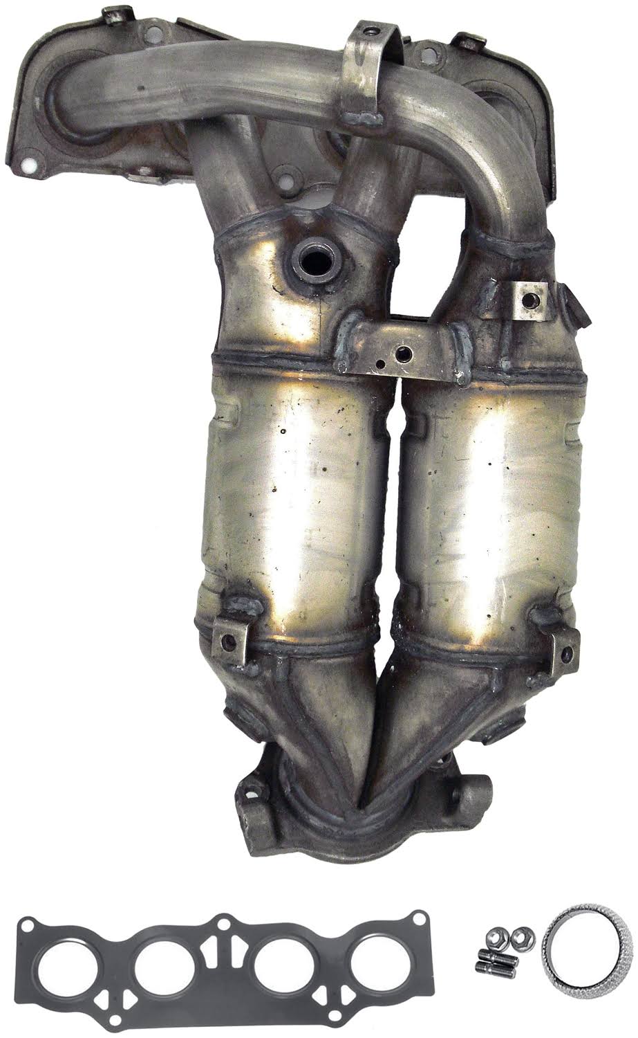 Catalytic Converter with Integrated Exhaust Manifold H37850