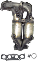 Catalytic Converter with Integrated Exhaust Manifold H37850