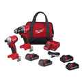 18-Volt Lithium-Ion Brushless Cordless Compact Drill/Impact Combo Kit (2-Tool) with Batteries, Charger and Bag R84562