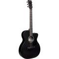 Black Cutaway Acoustic-Electric Guitar D9788